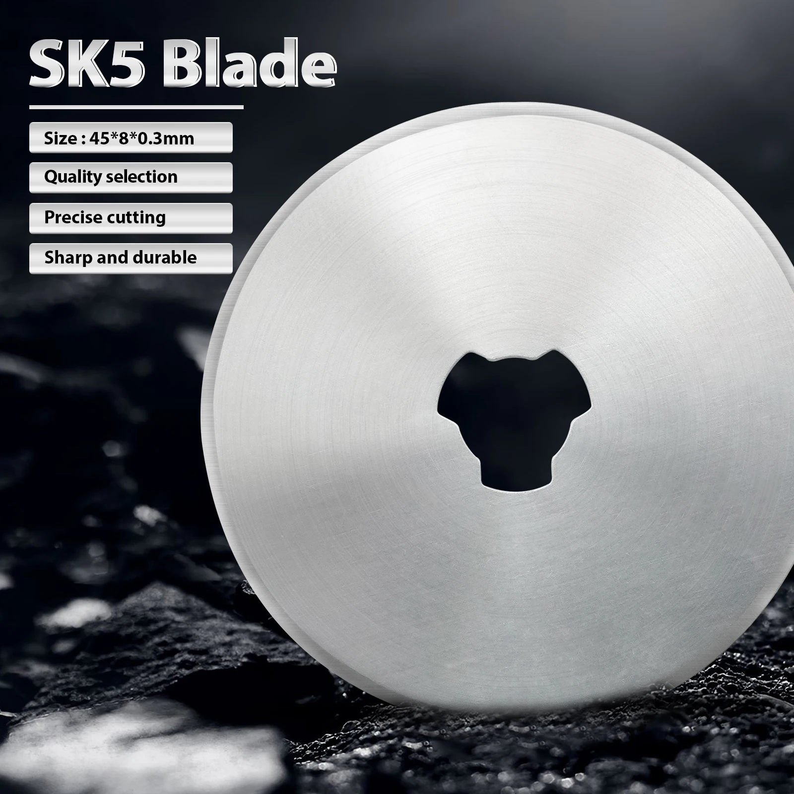 Rotary Cutter Blade Carpet Cutting 45mm Tailor knife blade handheld fabric cutter sk5 sk7 blade