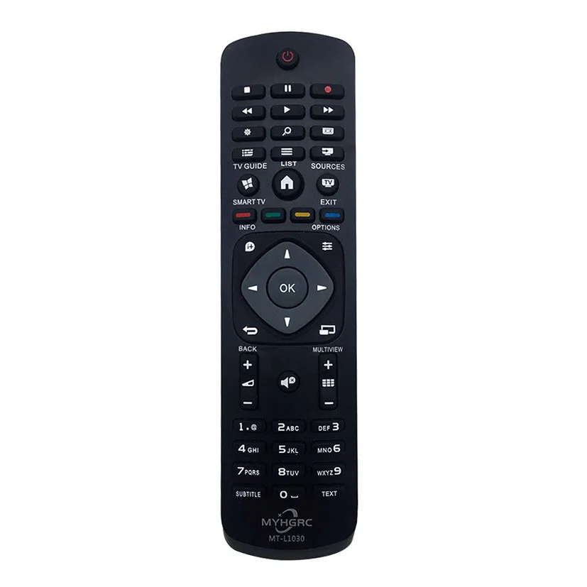 Replacement Philips TV Remote Control for All Philips 4K UHD HDR LED LCD Smart TV - No Setup Required