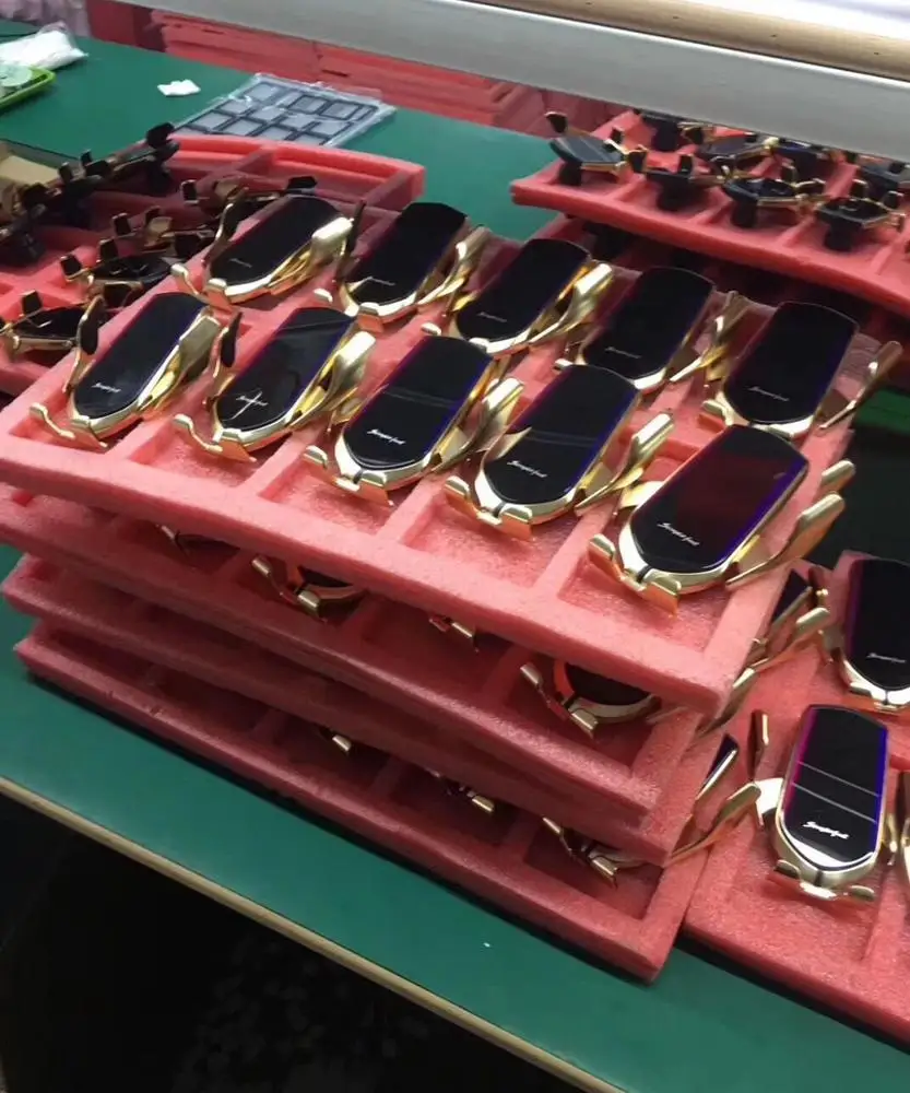 
R2 Phone Holder 10W Car Wireless Charger Holder 10W Wireless Charging Car Mount Fast Qi Wireless Car Charger 