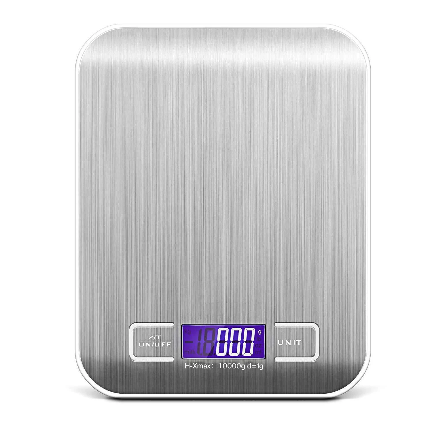 5kg 10kg smart  battery mini small Stainless Steel Digital Food baking gram Electronic Digital Kitchen Scale for 0.1g