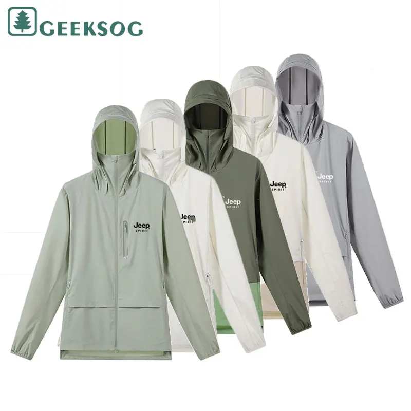 Hot Sale UV UPF 50+ Sun Protection Waterproof Breathable Rash Guard Ice Skin Sportswear for Adults