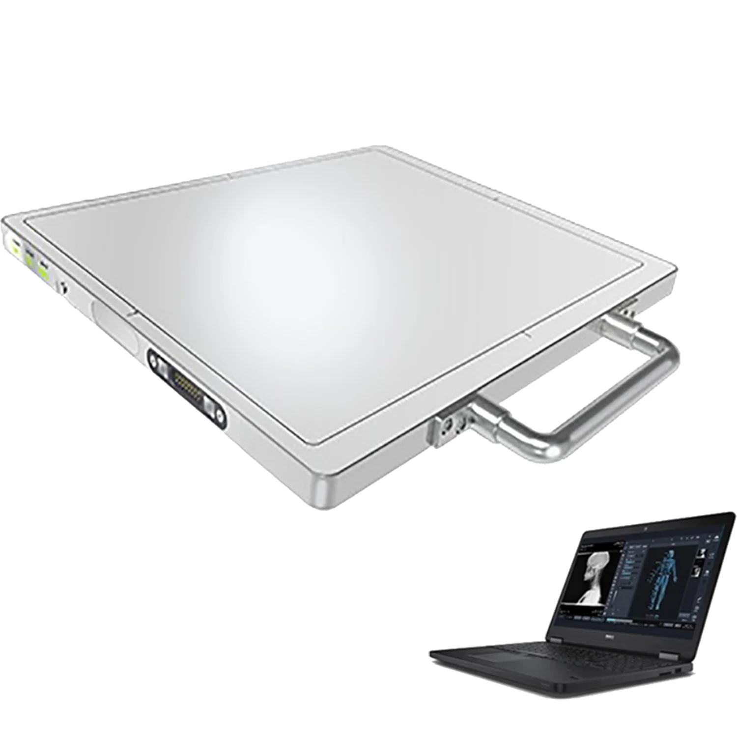 
Portable mobile digital xray flat panel detector for dr x ray system equipment 