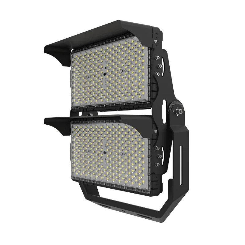 IP66 500W 1000W 1500 watt outdoor led sports field stadium lighting with 5mm strong mounting bracket for high mast lighting
