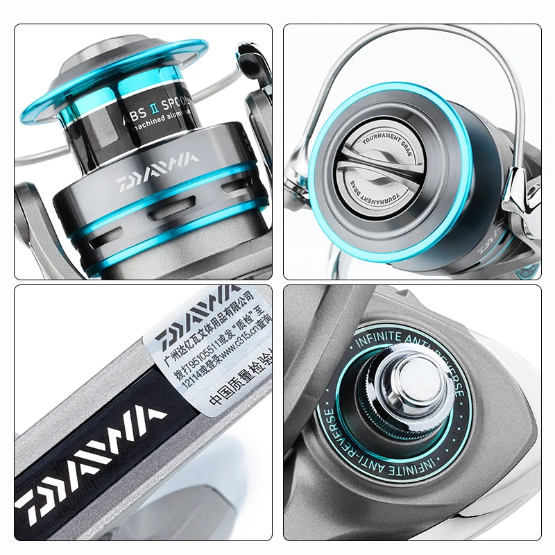  Оригинал DAIWA PROCASTER спиннинговые Катушки 7 подшипников двойная металлическая катушка 2000 2500 3000