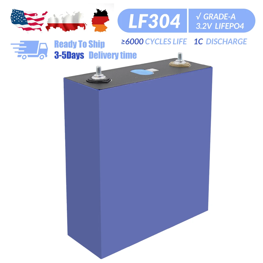 EV LF304 lifepo4 304ah 310ah 320ah cells 3.2v 310ah lifepo4 battery 304ah grade a 3.2v ev battery lifepo4 310ah cell