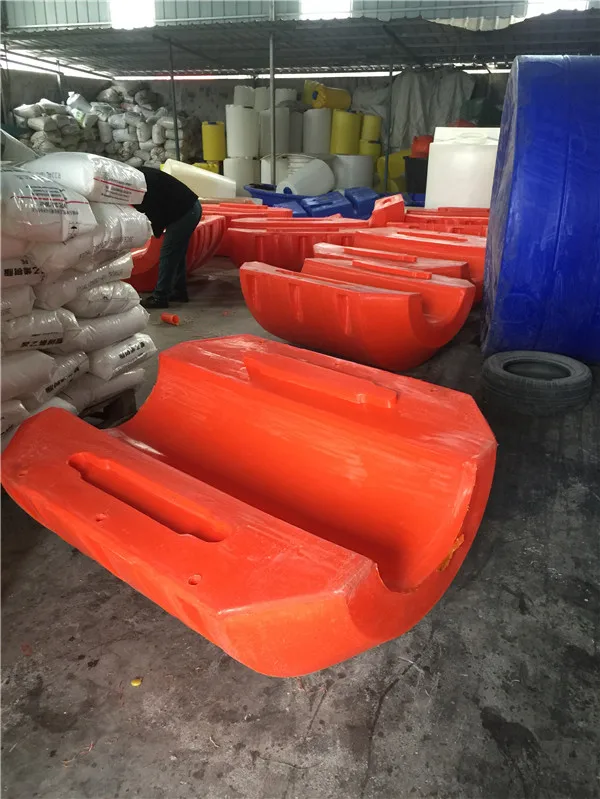 Marine surface barriers float Floating Barrier Floater Buoys foaming inside