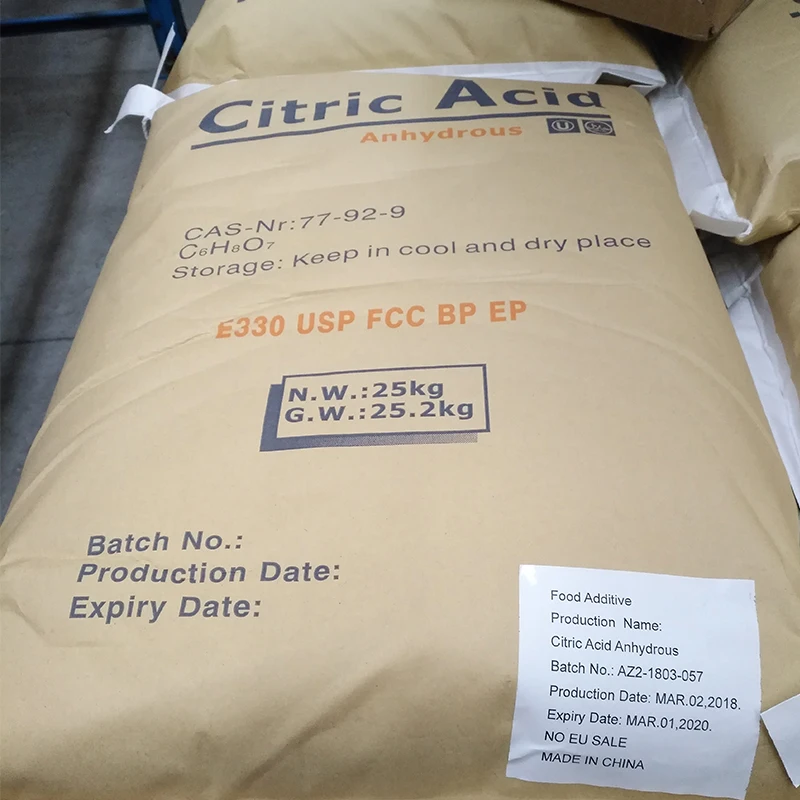 Wholesale food grade  Citric Acid Anhydrous