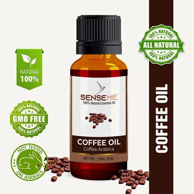 Wholesale Coffee Essential Oil with strong coffee fragrance 100% pure green coffee bean oil for skin hair and candle making