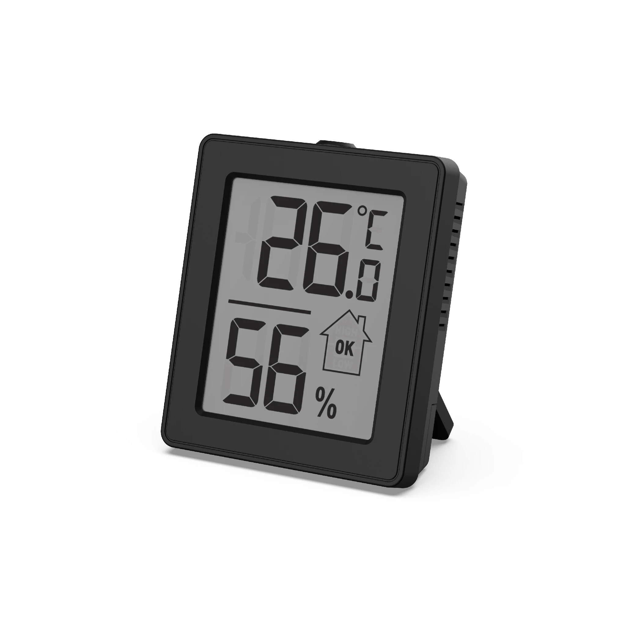 Personal Home Digital Indoor Outdoor Thermometer Weather Forecast Station with Atomic Clock