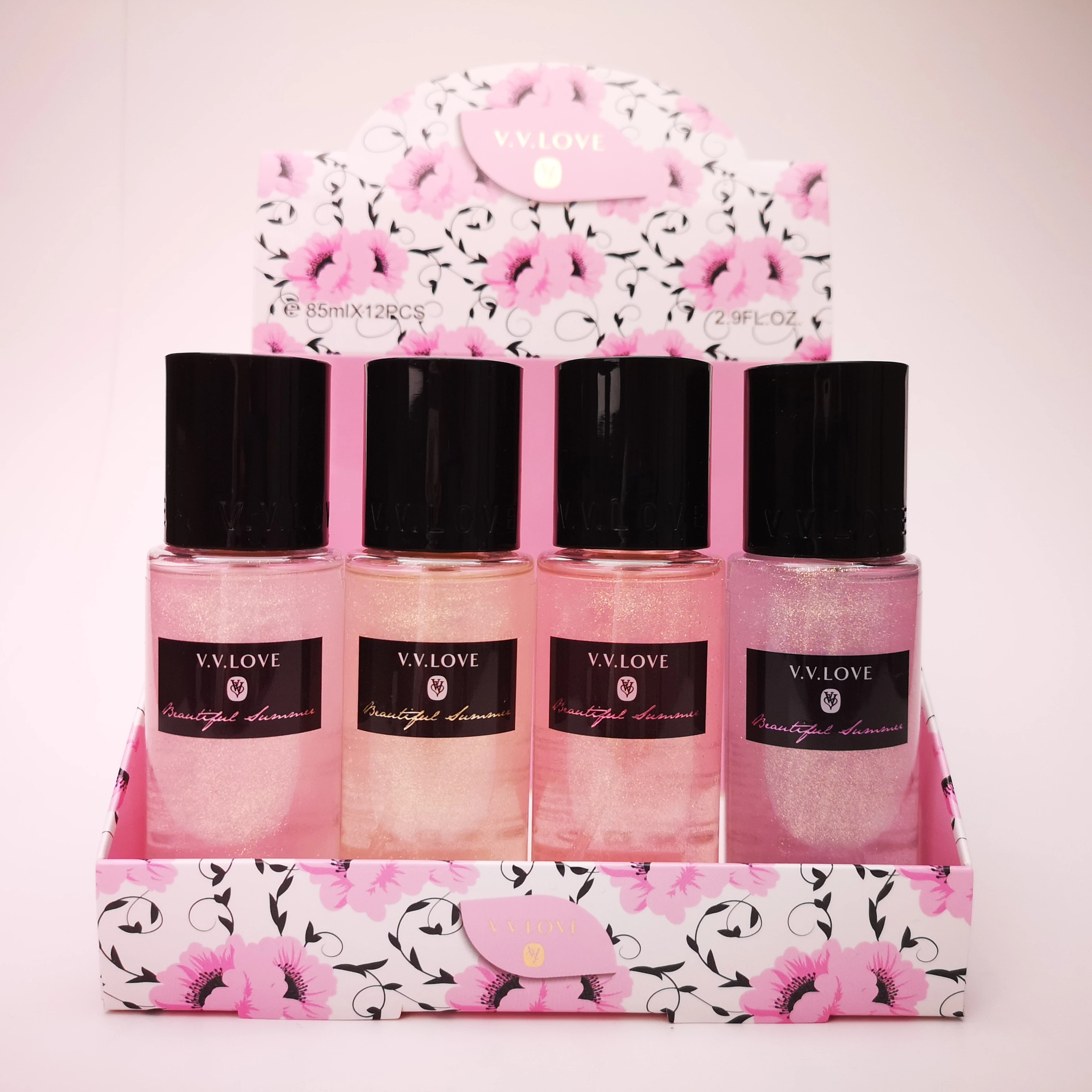 Vv Love 88ml Body Spray Fragrance Body Mist Perfume for Women Female Eau De Parfum 250ml Other Country Fruity