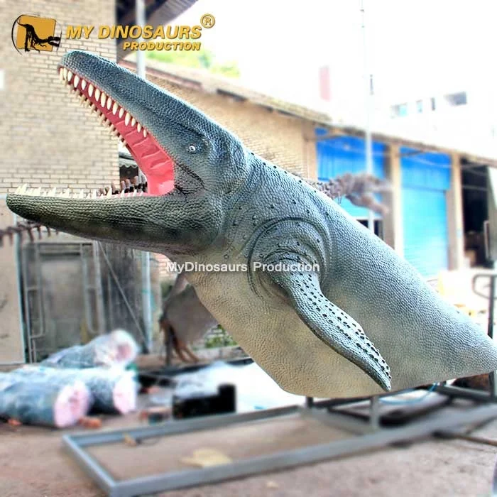 MYDINO Mosasaurus Vivid Animatronic Simulation Dinosaur Model