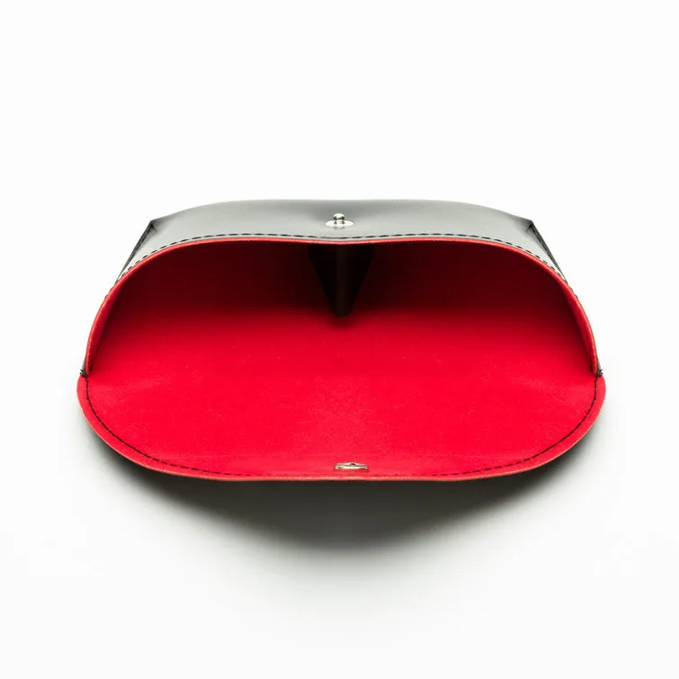 Fashion Leather Glasses Box Soft Bag High-grade Button Crystal Pattern Sunglasses Manufacturers Direct Sales Can Do LOGO