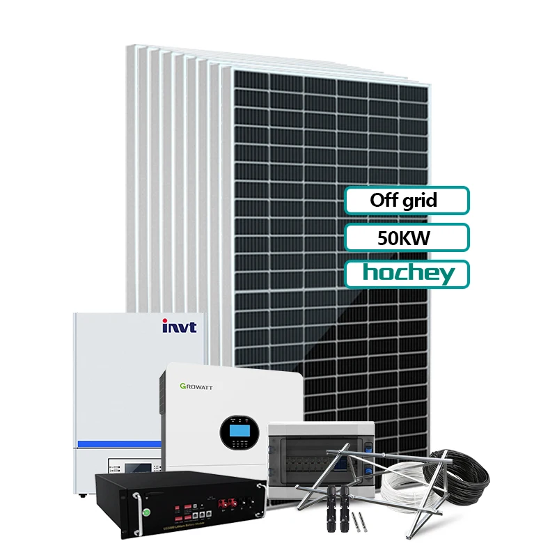 Pollution-Free Get Solar Storage Complete 50KW Solar System For Home Off Grid Most Popular Green Solar Energy Kit 10KW -250KW