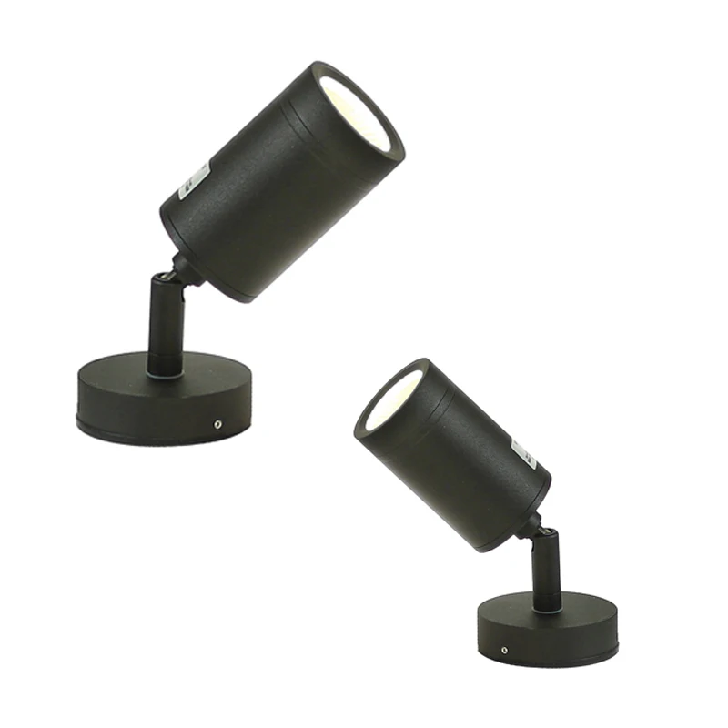 
12V Garden Llight LED Spot Lighting Accent Light MR11 Black or Grey aluminum Landscape Lighting 