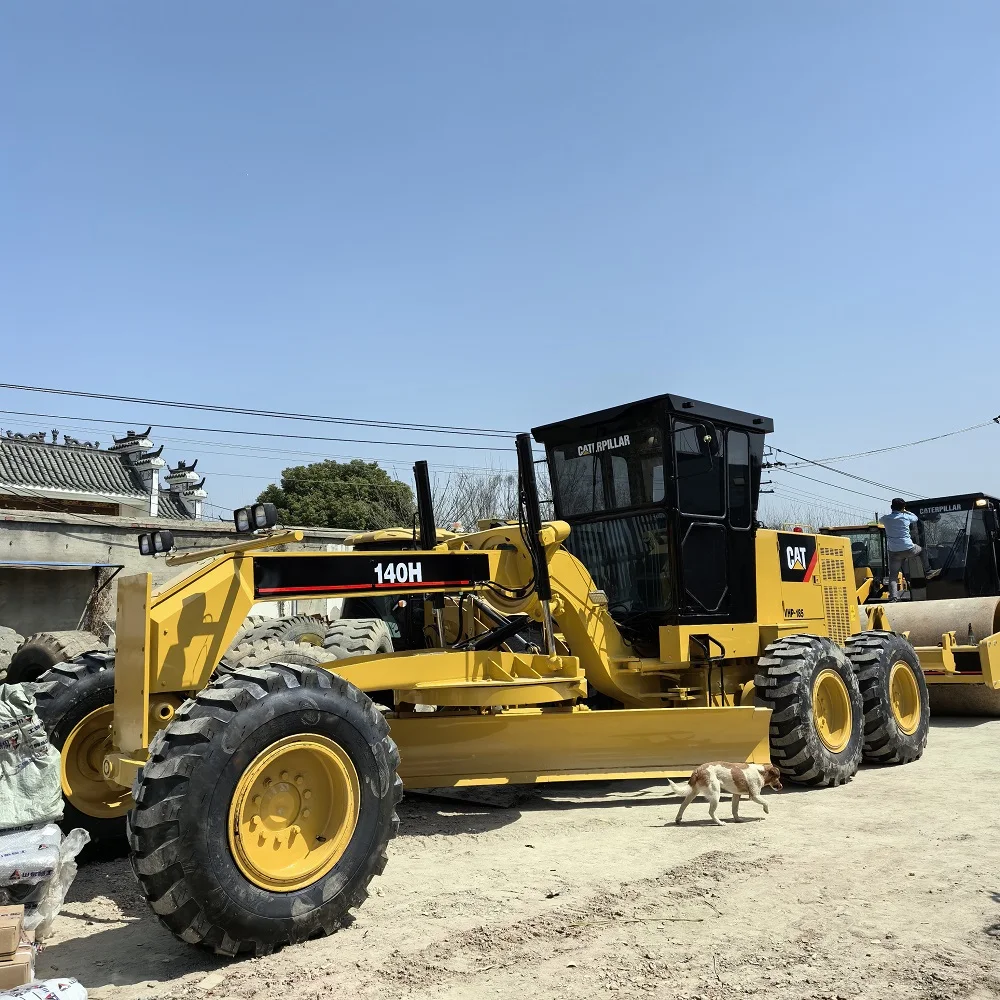 Cheap Price Used GRADER CAT 140H Grader Caterpillar 140h 140k 140g motor graders in excellent condition