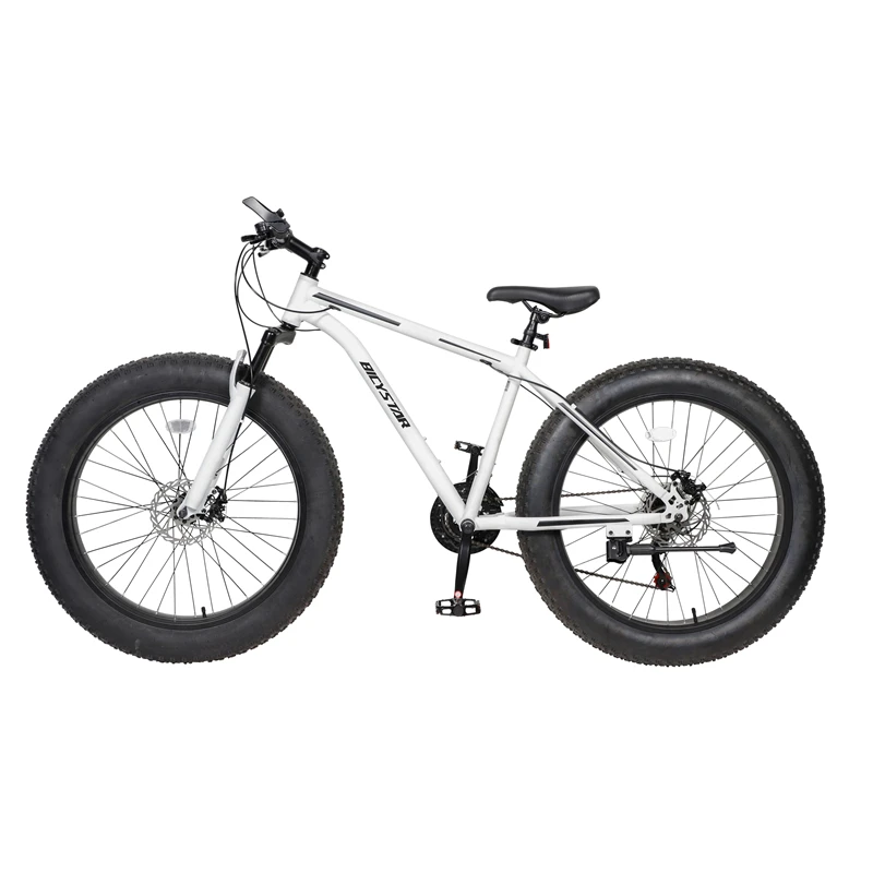 Riding on the beach fat tire mountain bike / beach cruiser bicycle / big wheels 4.8 tire bicycle fat bike
