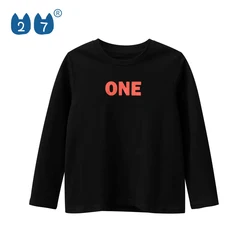 Spring Clothing Line Plus Size Teenage Clothes Children Shirt Boys Tee Shirt Coton Kids T-Shirt