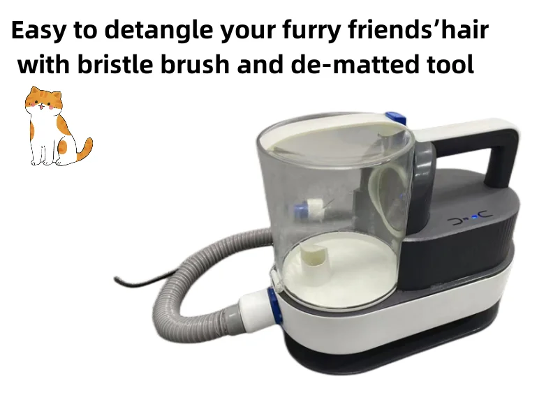 New 5 in 1 Grooming Product Cat Dog Hair Removal and Brush Tools  Pet Grooming Kit Vacuum Cleaner