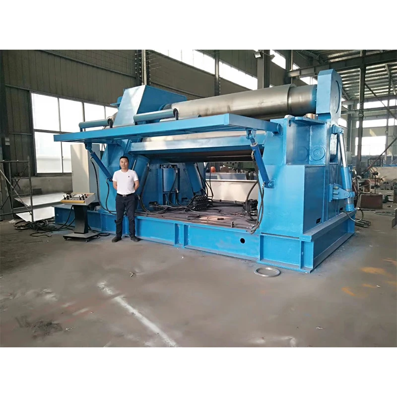 
Chunqiu W12 W12 Hydraulic Series Four Rollers CNC Plate Rolling Machine With Pre roll Function Machine Roll To Turkey 