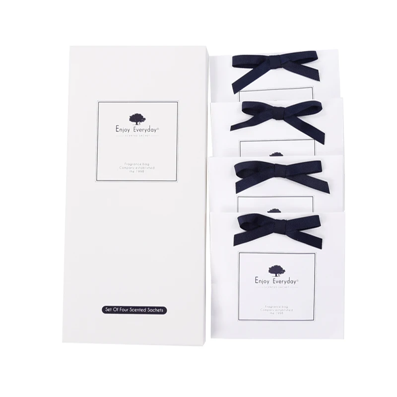 Enjoy Everyday Wholesale Luxury Home Fragrance Wardrobe Closet Hanging Perfume Plastic Hook Scented Paper Sachet