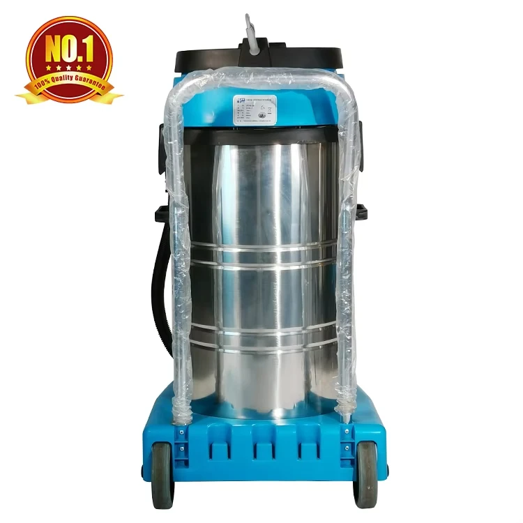 Wet Dry Vacuum Cleaner Industrial Stainless Steel Shop Vacuum Cleaner Powerful Suction with Blower Function