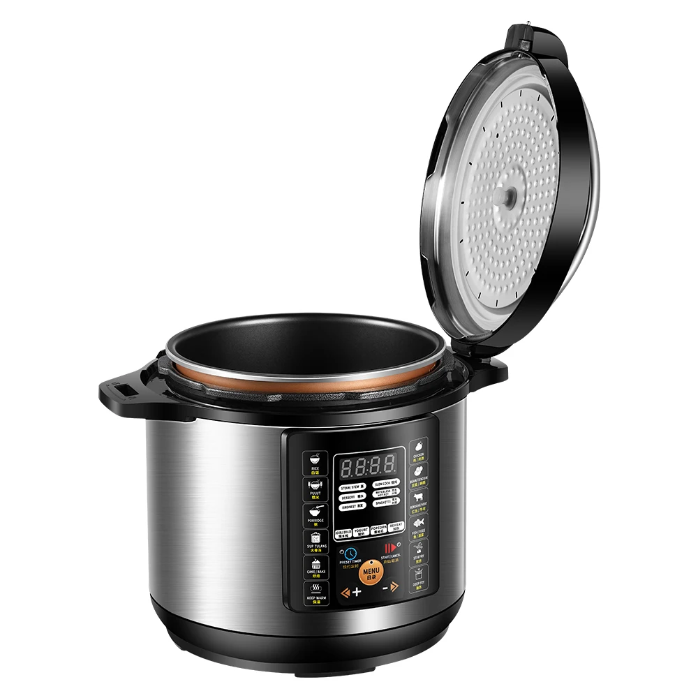 Rice Cooker Anti-scald design Home Stainless Cooking Multi Cooker Electric Pressure Cooker