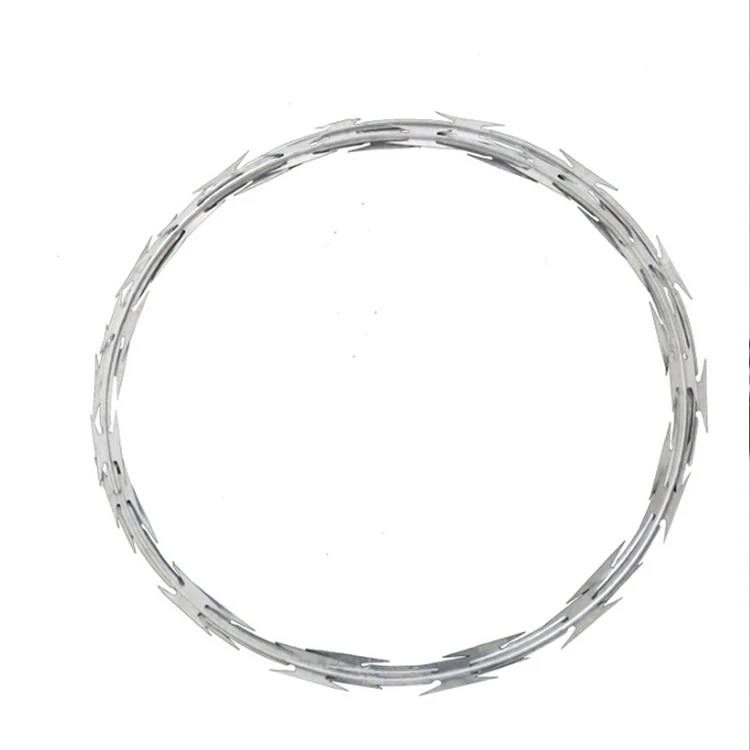 Complete Specifications Barb Wire High Tensile Razor Barbed Wire For Safety Facilities