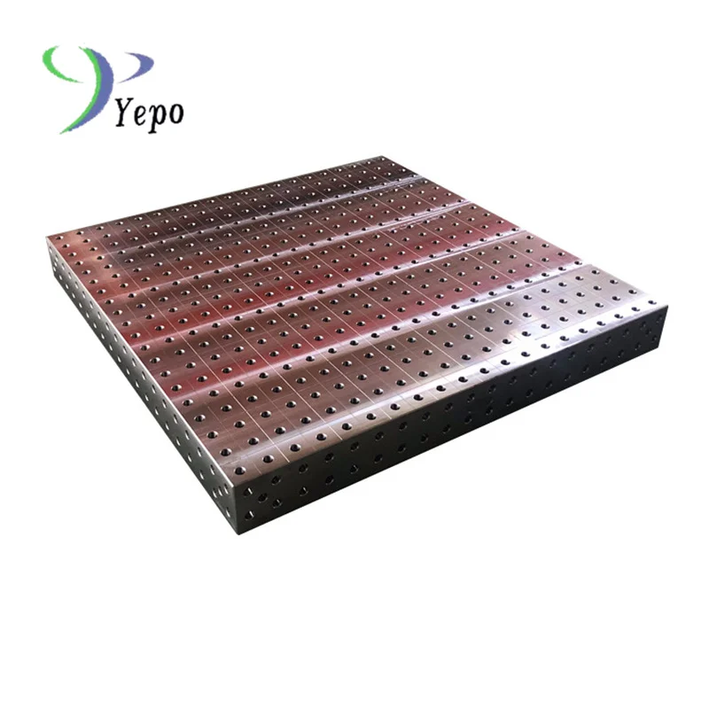 Multi Functional 3D Welding Table Positioning FixtureMulti Hole Station With Platform