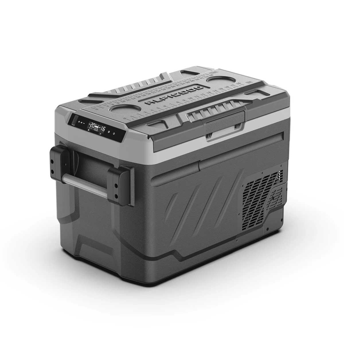 EZG41 Alpicool Car home multi-function 12v car fridges dual zones portable freezer fridge camping refrigerator for car AC DC