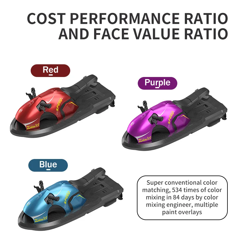 Qilong Electric Remote Control Boat Gifts Outdoor Driving Rc Motor Ship Modle Competition Games Rc Boat Toys For Adults Children