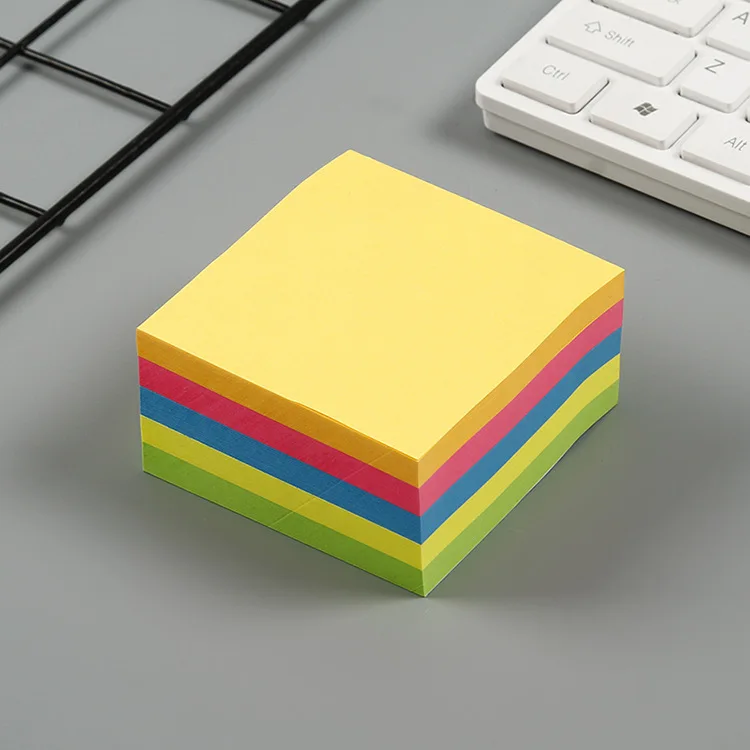 50 листов Творческий прозрачная ПЭТ-Memo Pad разместил его бумаги для заметок на клейкой основе планировщик наклейка Блокнот Школьные принадлежности