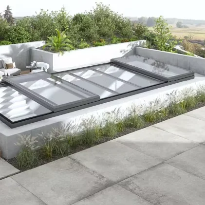 High Quality Control Innovative Glass for Residential Spaces Enhancing Natural Lighting Energy Efficiency Skylight System