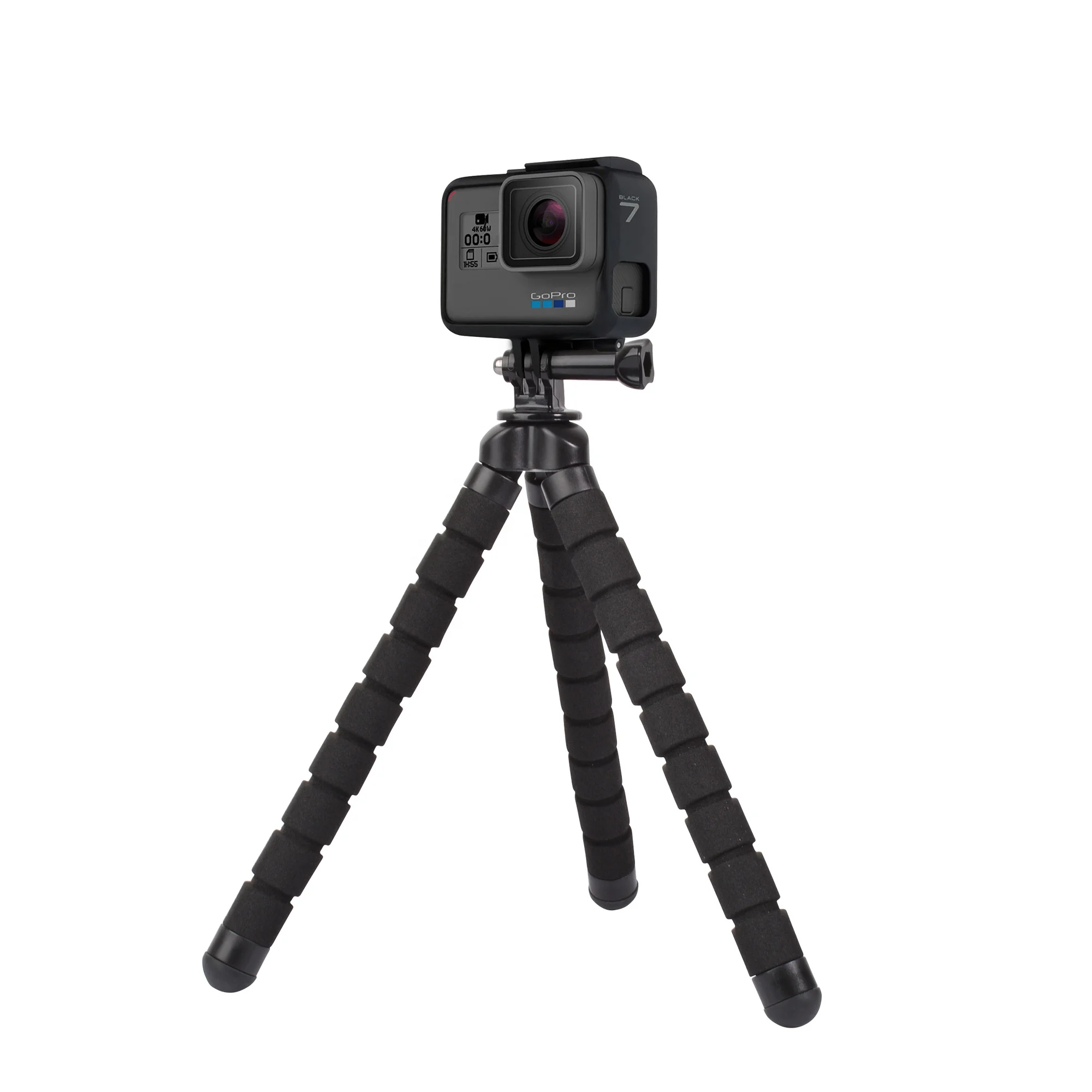 
Phone Camera Mini Tripod Octopus Leg Flexible Tabletop Small Tripod for Smartphone Mobile Webcam Meeting Sports Camera 