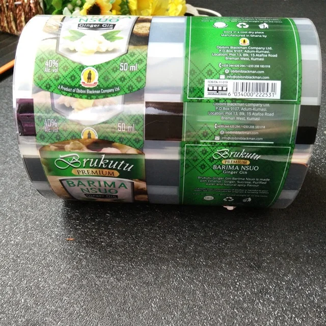 Good quality laminating AL foil LDPE HDPE OPP CPP MPET PA  plastic wrap film