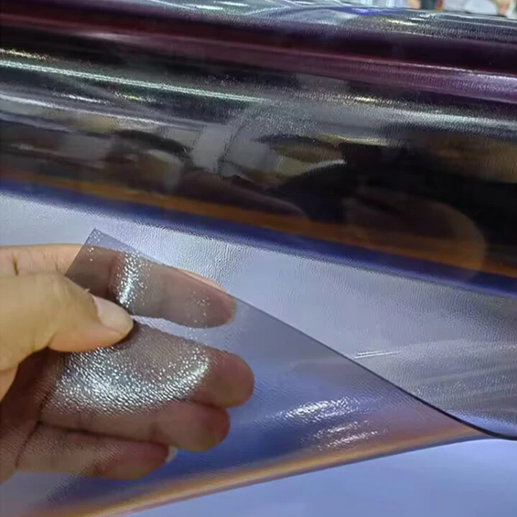 Waterproof Heavy Duty Pvc Tarpaulin 1Mm Vinyl Plastic Super Clear Small Desk Pad Mat Pvc Plastic Table