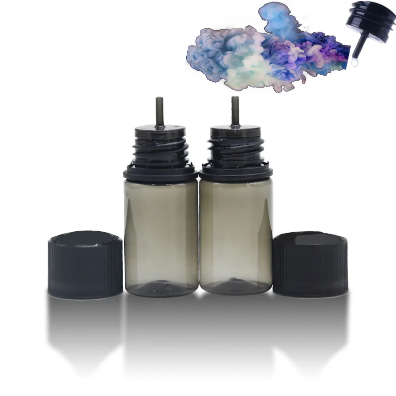 Wholesale PET V3 10ml 30ml 60ml 100ml Plastic Liquid Bottles with Child Proof Cap