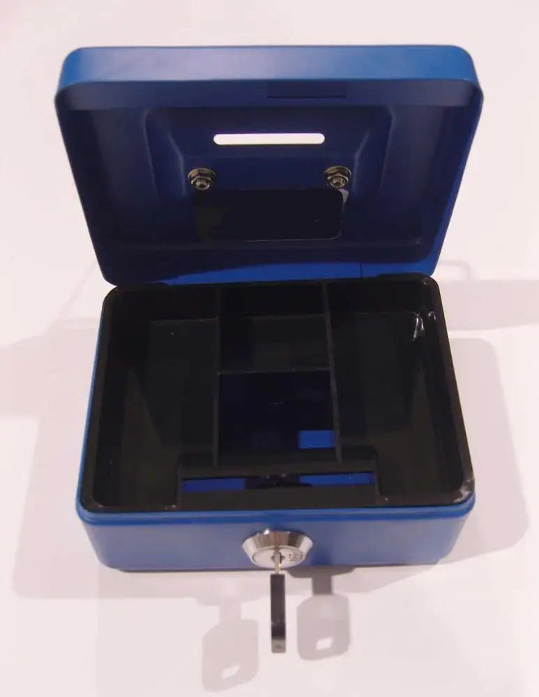 Steel cash box money box money safe