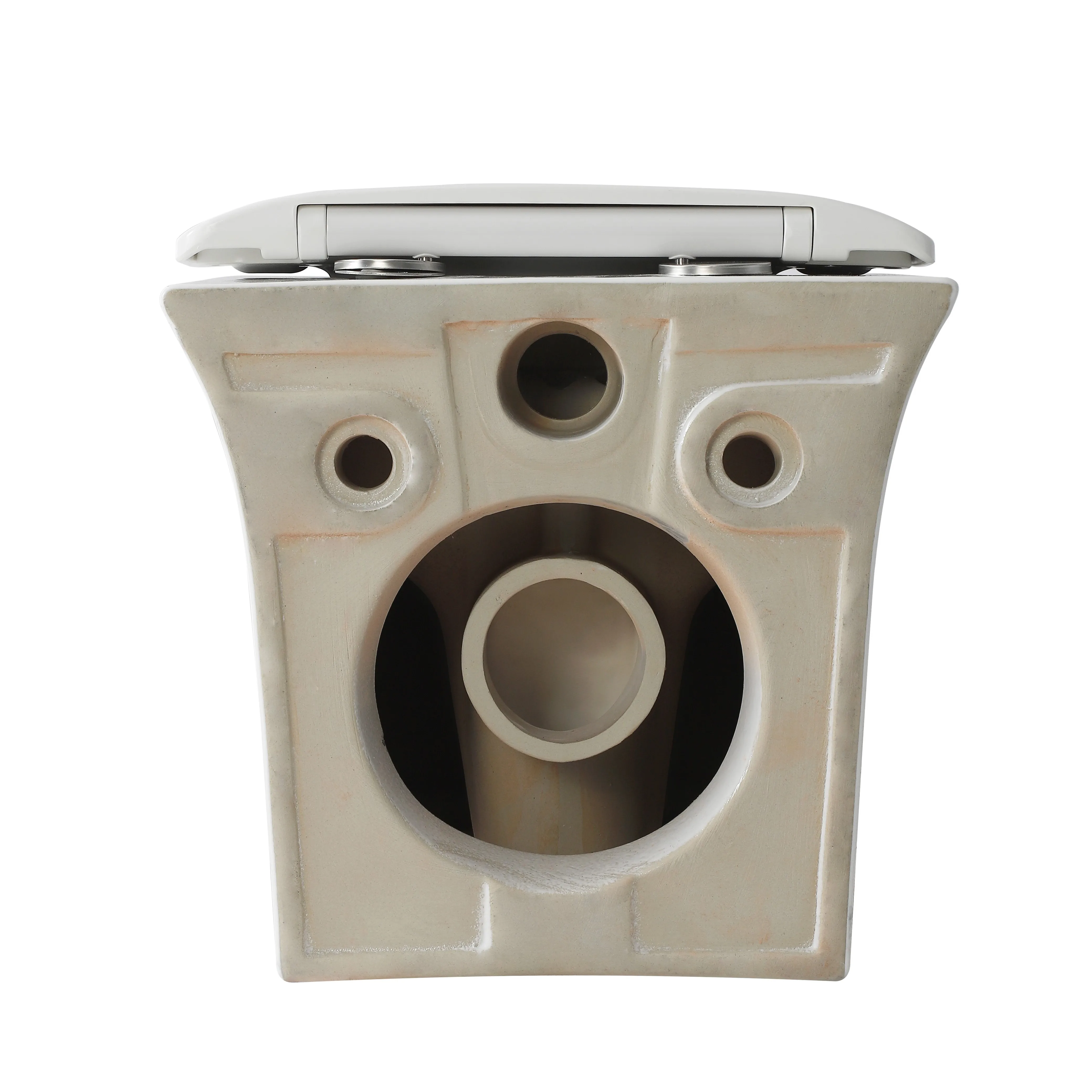 Sanitary ware good quality cheap house hotel p trap wall mounted water closet bathroom marble ceramic wall hung toilet commode