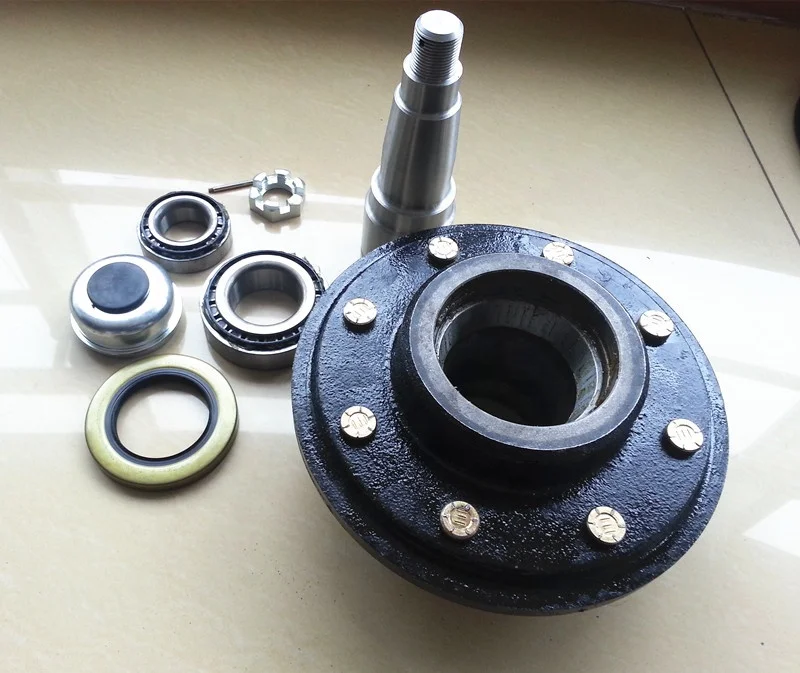 Trailer Axles And Wheels Parts 8 Bolts Hub Assembly