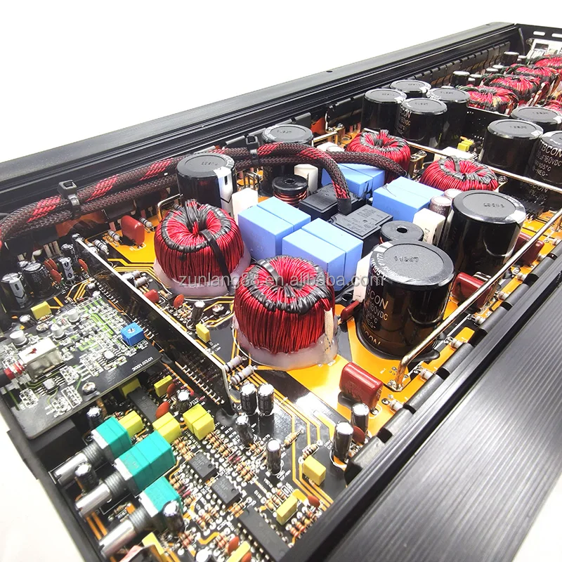 Factory wholesale Korea Car Amplifier RMS 5500W 1 ohm AMP Class D  Mono Block Subwoofer Car Amplifier