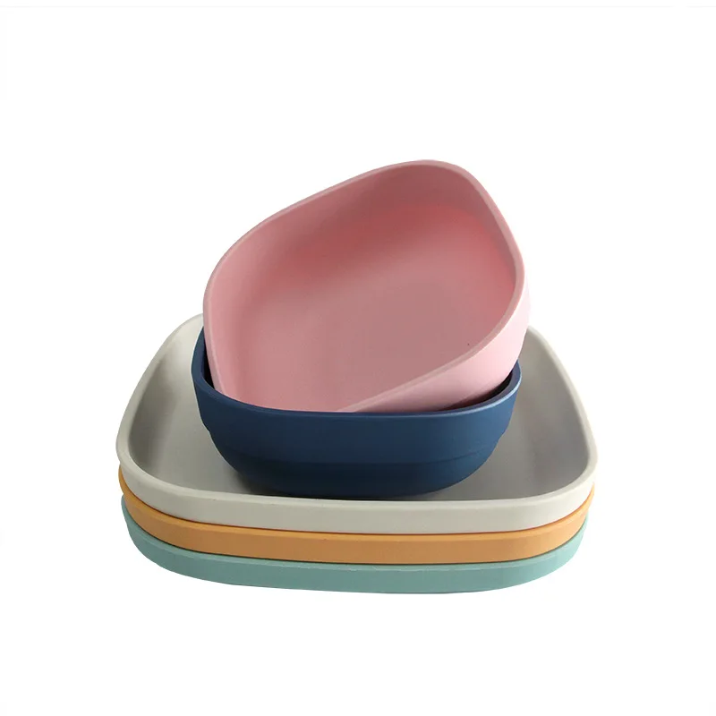 Biodegradable polylactic acid pla baby feeding bowl soup noodle ecofriendly pla kids compostable bowls Bowl