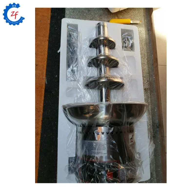 Mini DIY Chocolate Waterfall Machine Stainless Steel Chocolate Melting Hot Pot Machine