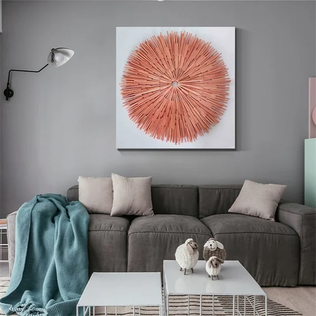 Домашняя декоративная акриловая рамка JZ настенное искусство абстрактные 3d-картины для гостиной