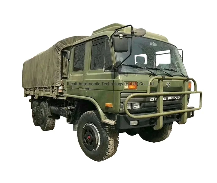 Dongfeng одноместная двухместная кабина Deluxe Edition 6x6 Euro4 LHD бездорожный грузовой автомобиль с брезентовой камерой Hubei забор Euro 3