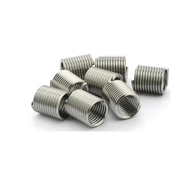 Inconel X750 M6-M18 Fasteners Wire Thread Insert 304 Stainless Steel Nut Screw Polished Brass Aerospace ISO Certified Metric