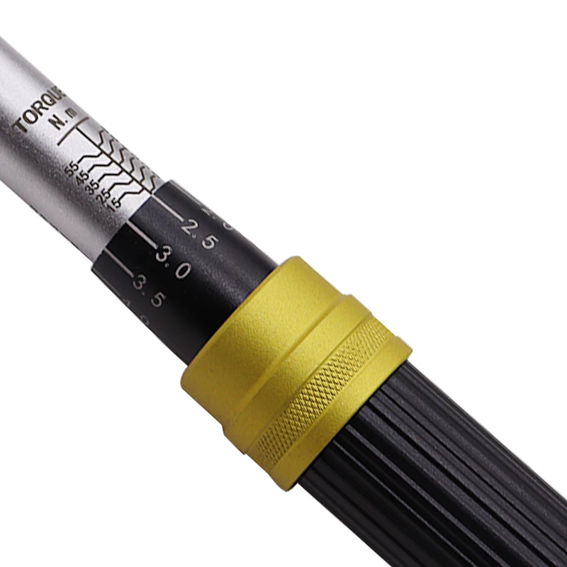 Регулируемый ручной гаечный ключ 3/8 дюйма двухсторонний динамометрический для автомобильного динамометрического ключа 10-60 нм