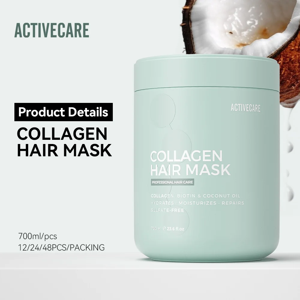 OEM ODM Coconut oil hair mask smoothing nourishing hair care Repairing mask Wholesale Private Label Hair Care products