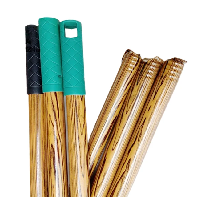 High Quality hand broom stick wood 120cm length wooden broom stick indonesia coconut broom stick
