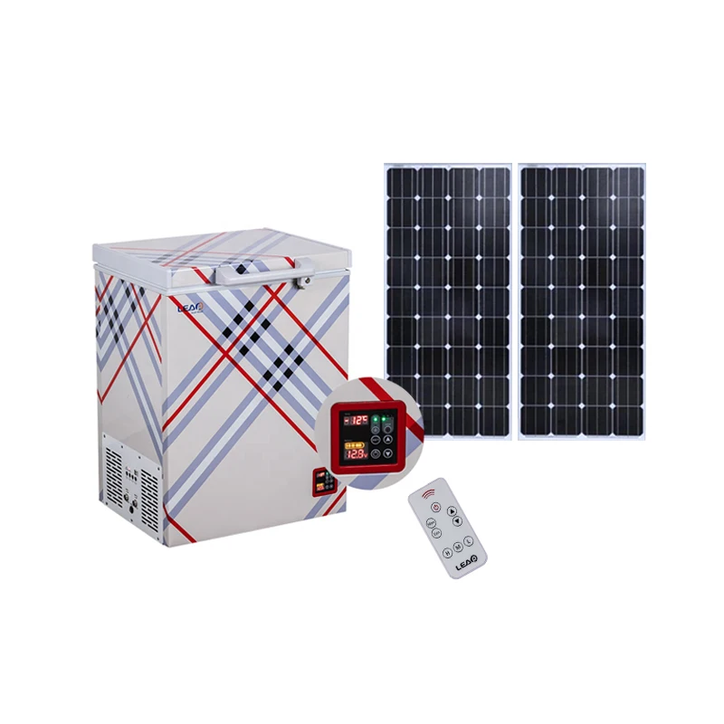 Ультраэнергоэффективная солнечная панель и Внутренняя Аккумуляторная глубокая морозильная камера для морской