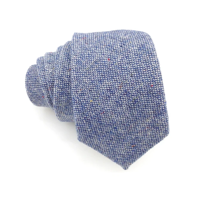 Оптовая продажа, индивидуальный простой фон, маленький красочный галстук в горошек, шерстяной галстук